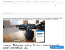 Tablet Screenshot of gimnazjumkaczory.pl